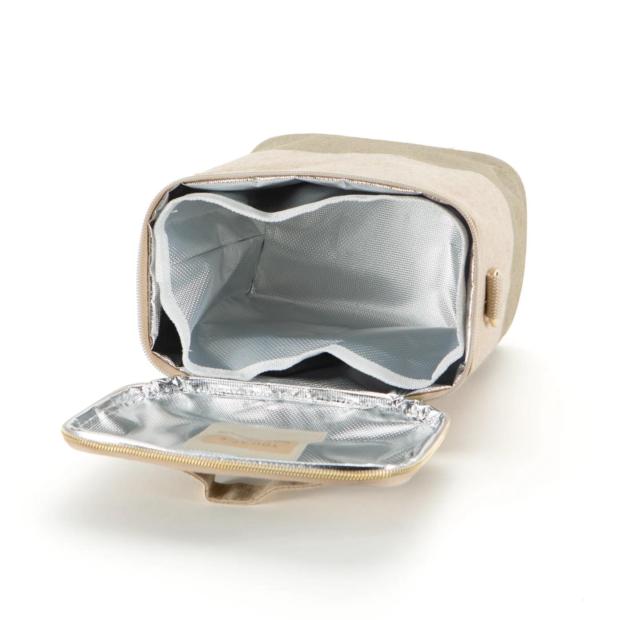 SoYoung - Cement Colour Block Petite Lunch Poche