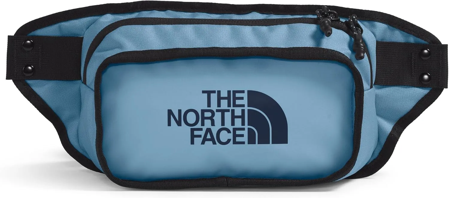 THE NORTH FACE Explore Hip Fanny Pack, Steel Blue/TNF Black/Summit Navy, One Size