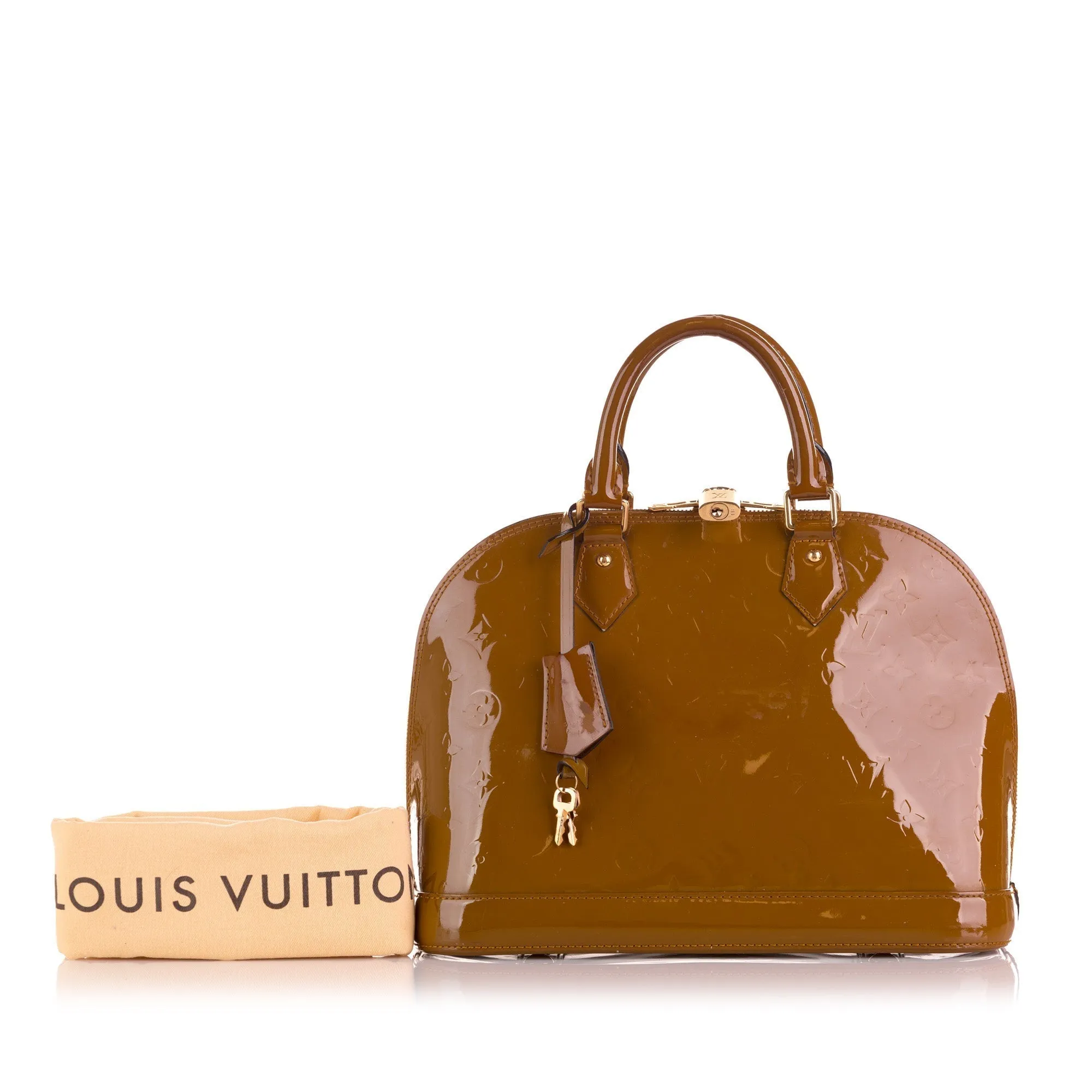 Trendy Inspired Louis Vuitton Alma Pm Brown Monogram Vernis