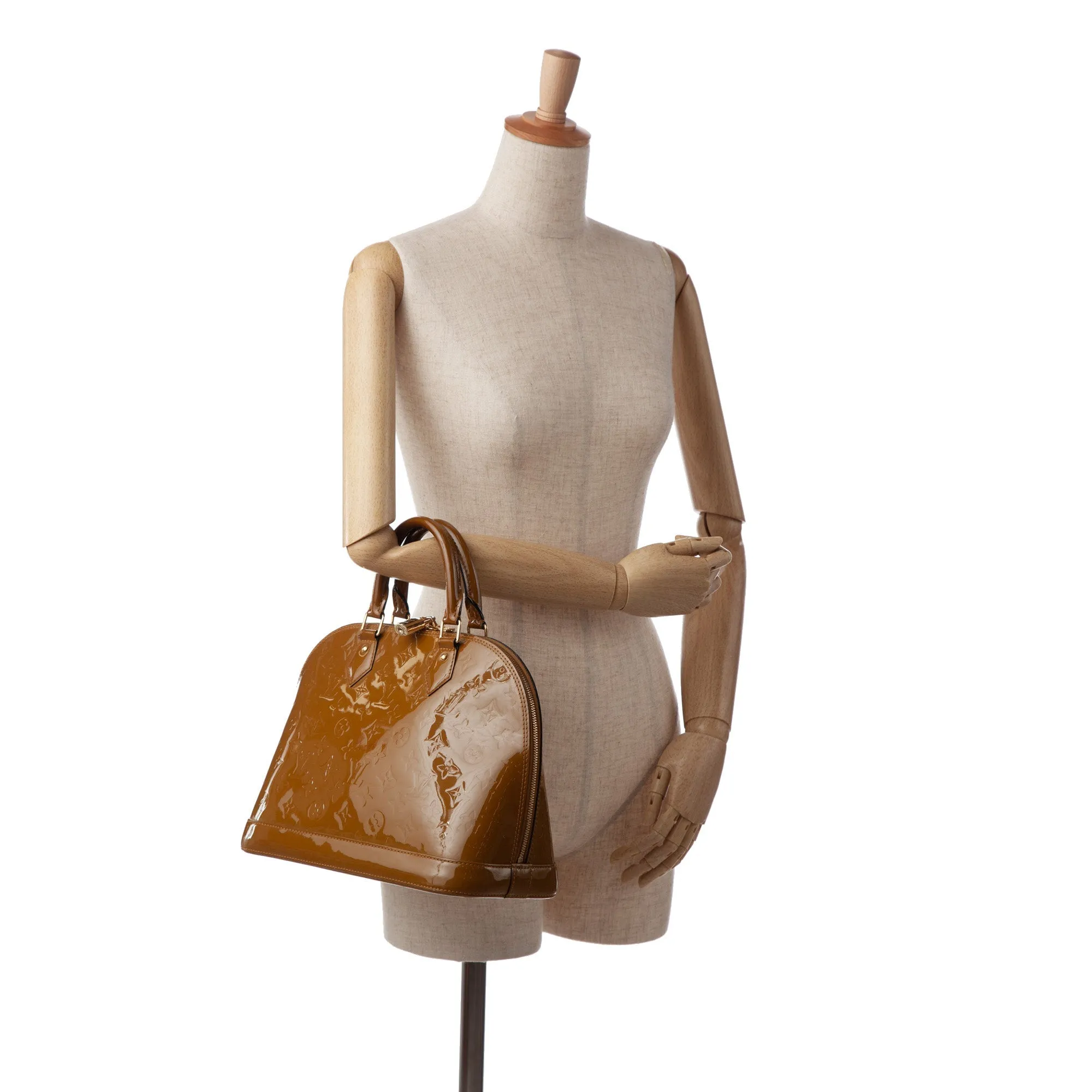Trendy Inspired Louis Vuitton Alma Pm Brown Monogram Vernis