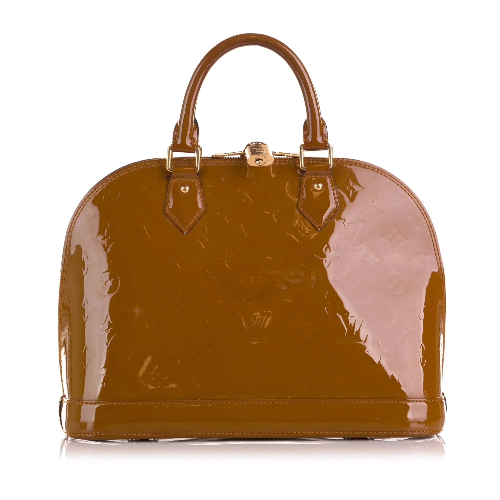 Trendy Inspired Louis Vuitton Alma Pm Brown Monogram Vernis