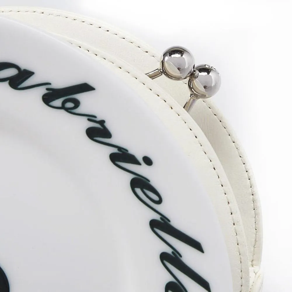 White Brasserie Gabrielle Plate Bag
