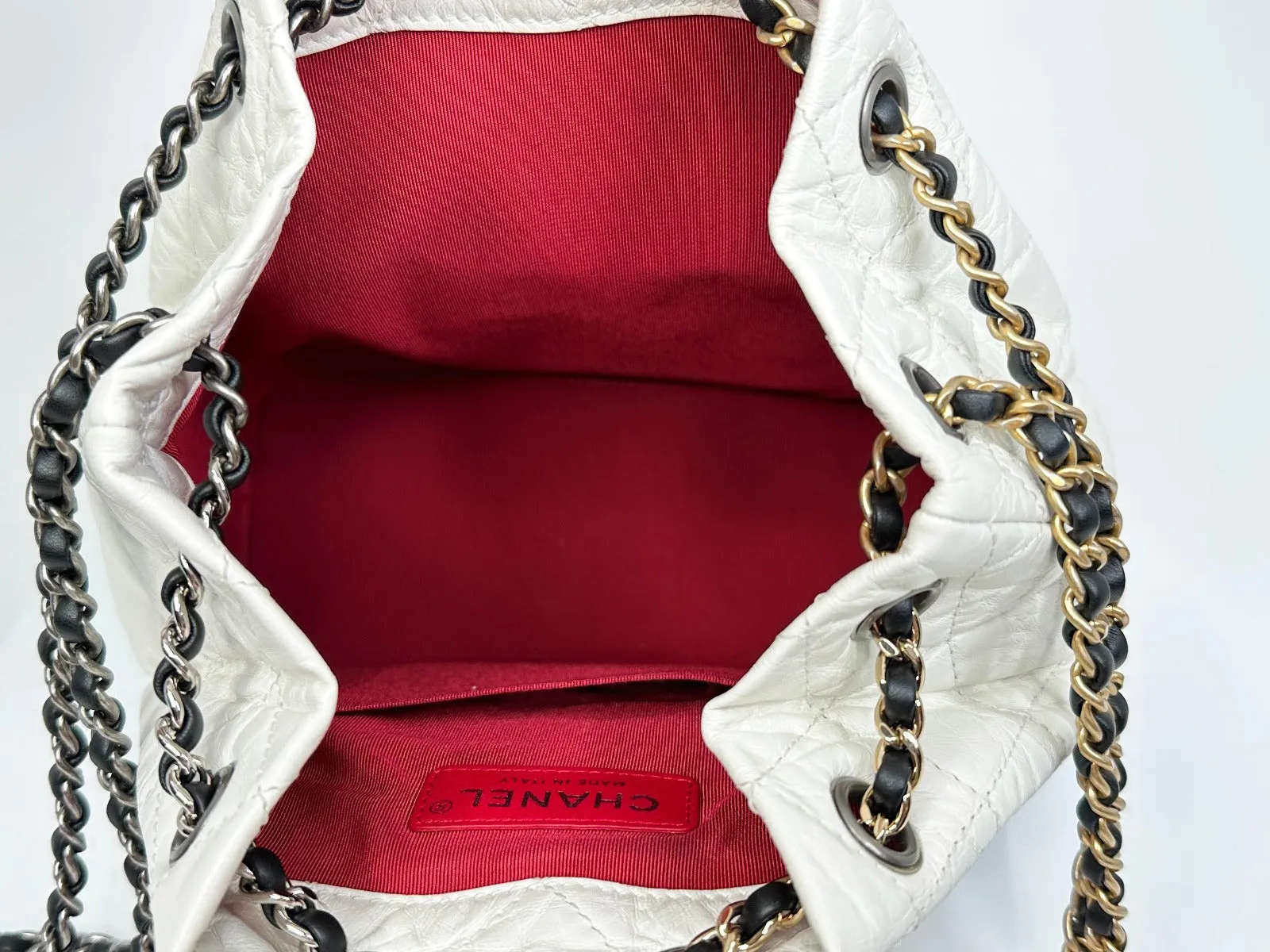 White Gabrielle Backpack
