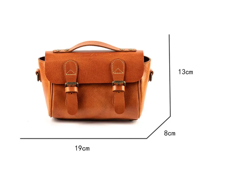YAAGLE Women All-matching Genuine Leather Cross Body Flap Bag YG8081