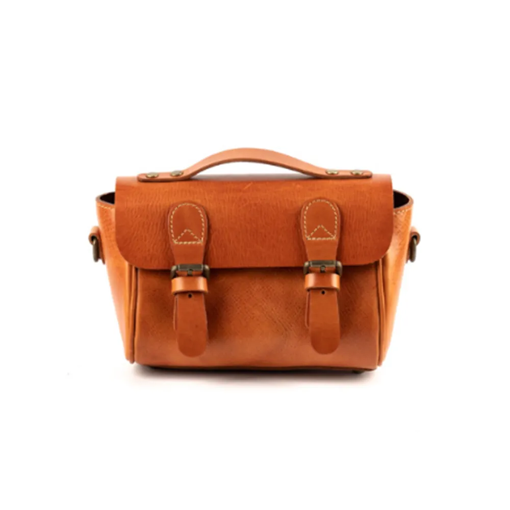 YAAGLE Women All-matching Genuine Leather Cross Body Flap Bag YG8081